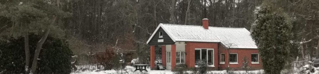Headerafbeelding van Schuilplaas in de sneeuw.